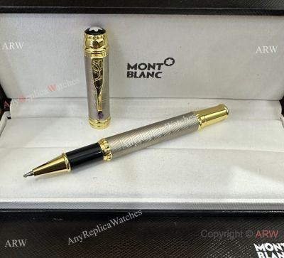 Vintage Copy Mont Blanc Scipione Borghese Rollerball Pen Diamond-set